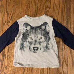 Wolf Shirt 2T